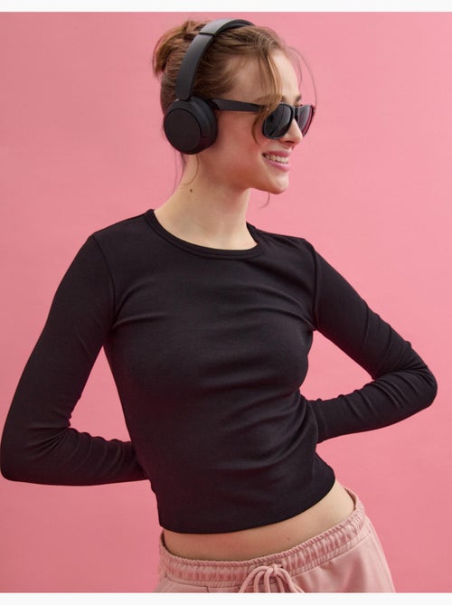Maglietta a maniche lunghe, MO Fashion - Kiabi Maglietta a maniche lunghe, MO Fashion - Kiabi