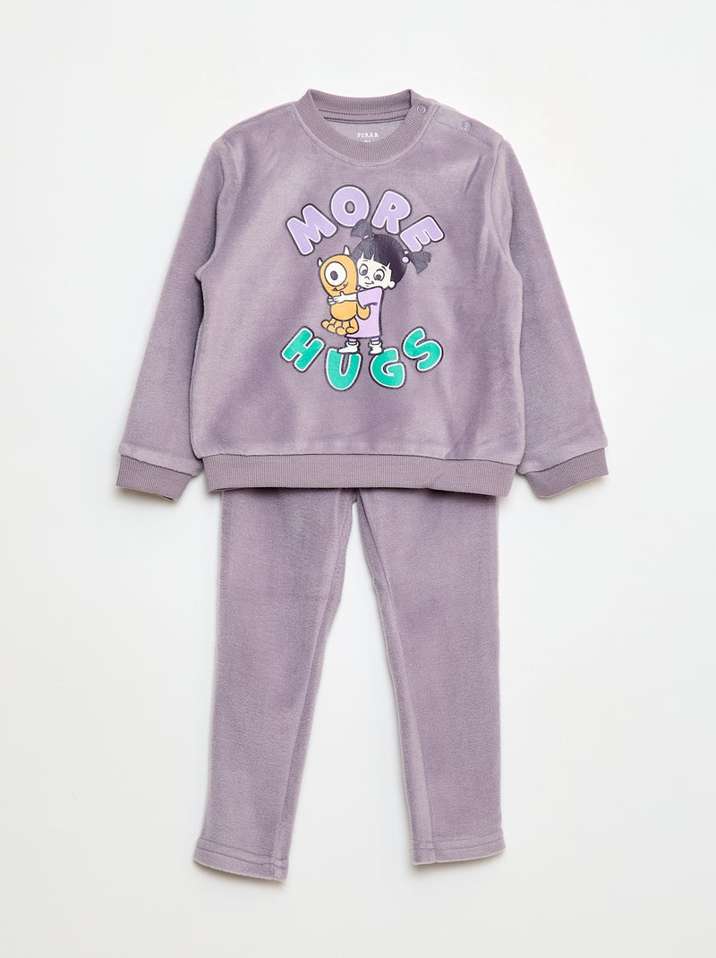 Maglietta a maniche lunghe 'Monsters & Co.' 'Disney' Viola - Kiabi