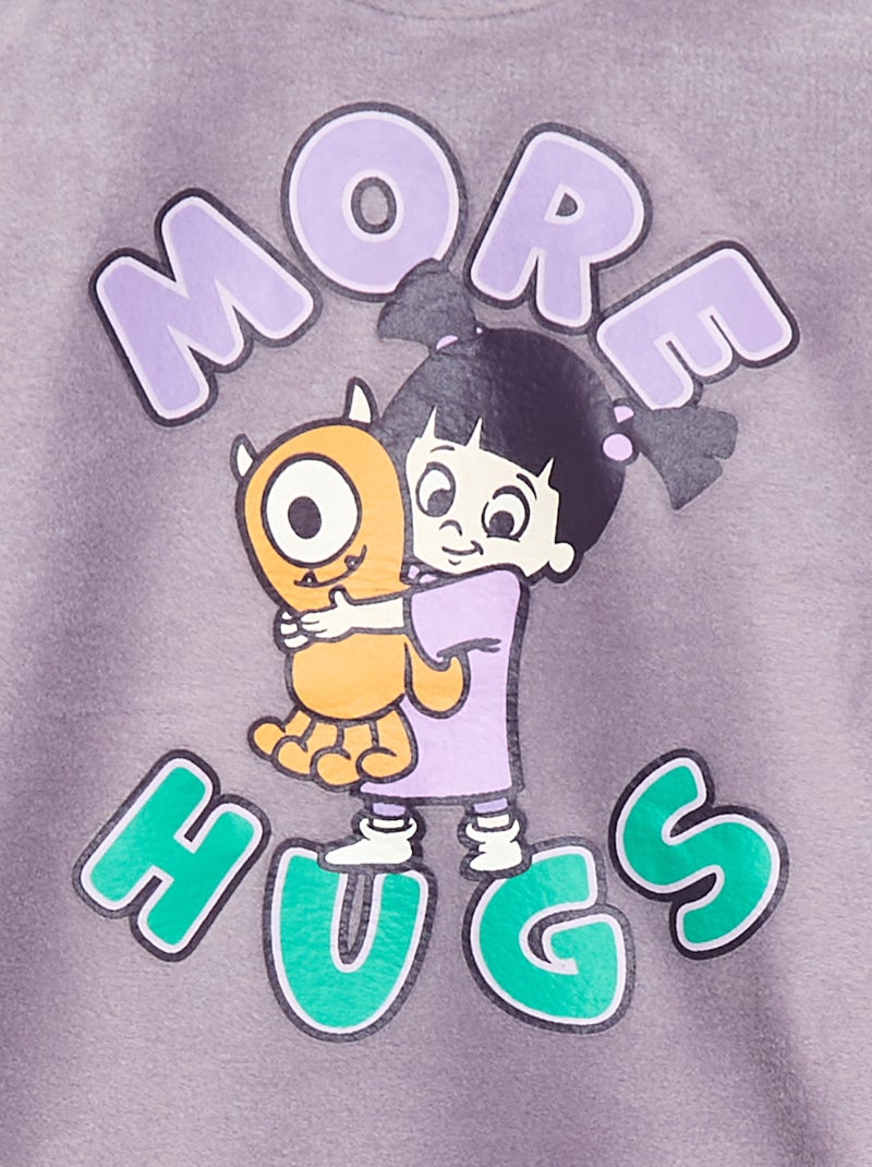 Maglietta a maniche lunghe 'Monsters & Co.' 'Disney' Viola - Kiabi