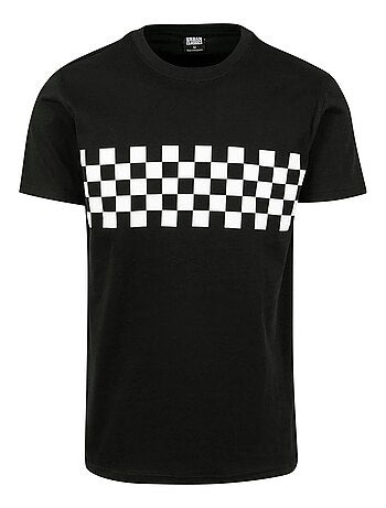 Maglietta a quadri uomo - urban classics