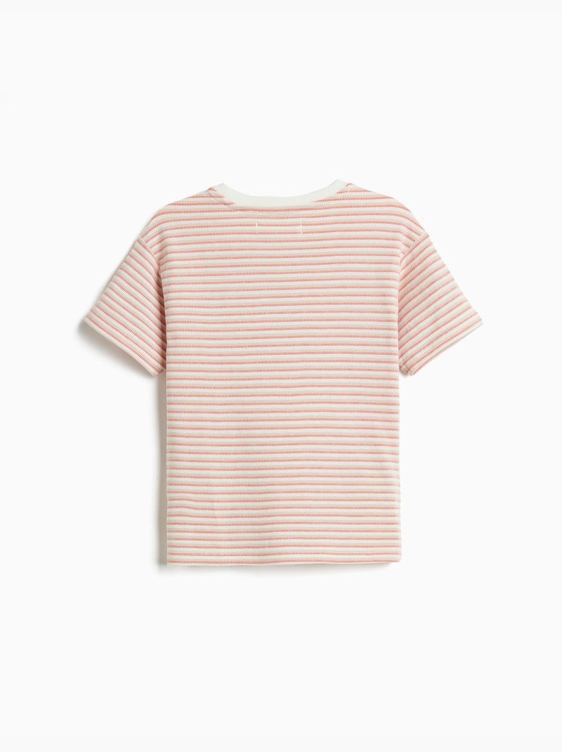 Maglietta a righe, mo fashion Arancione - Kiabi