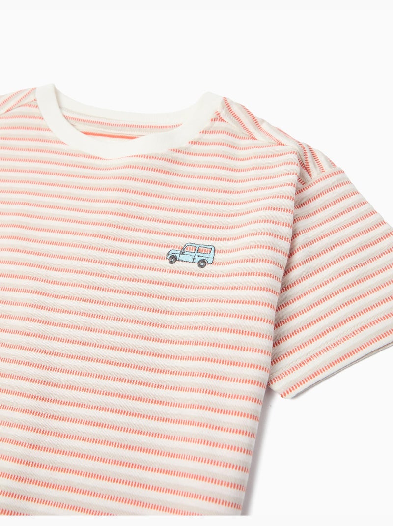 Maglietta a righe, mo fashion Arancione - Kiabi