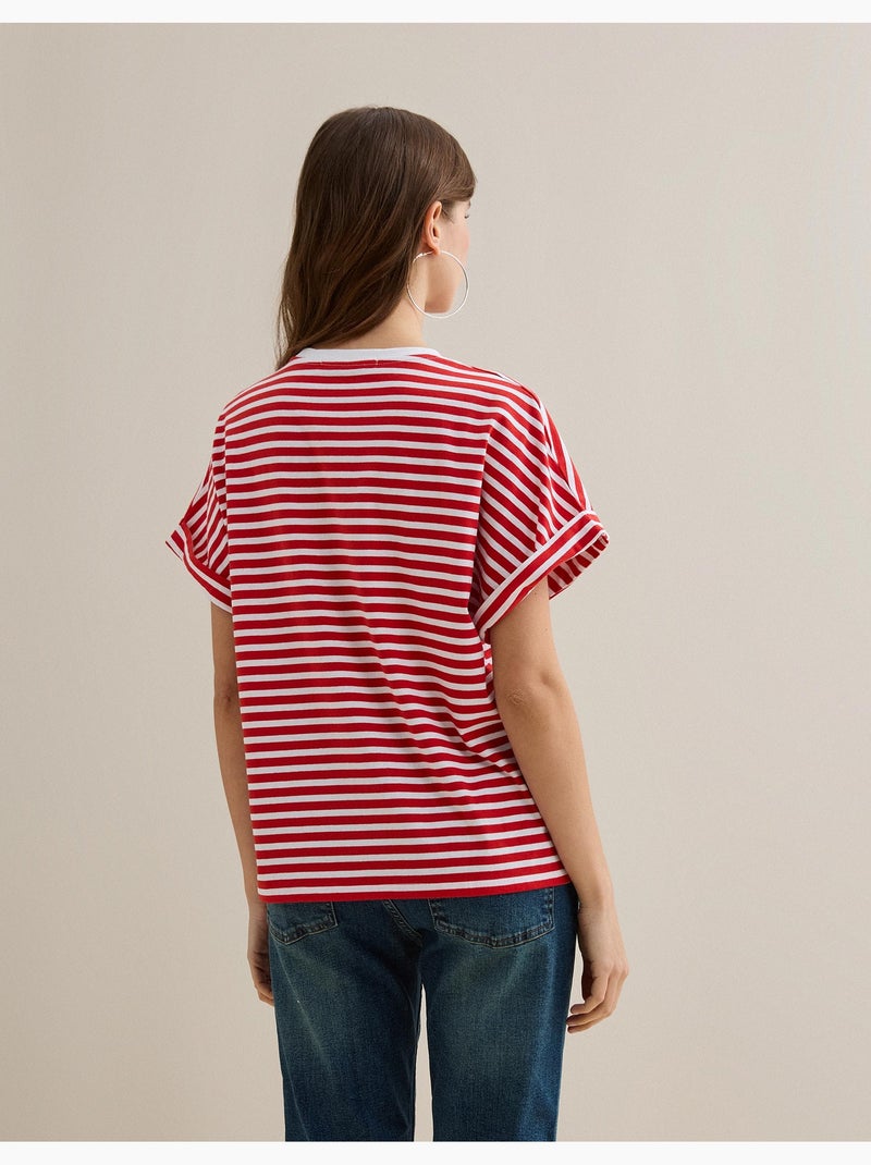 Maglietta a righe, MO Fashion Bianco - Kiabi