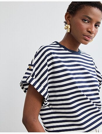 Maglietta a righe, MO Fashion
