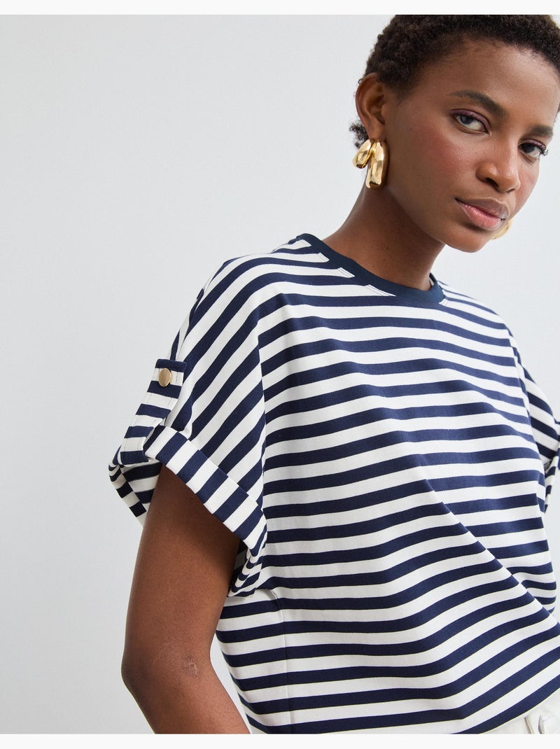 Maglietta a righe, MO Fashion Blu - Kiabi