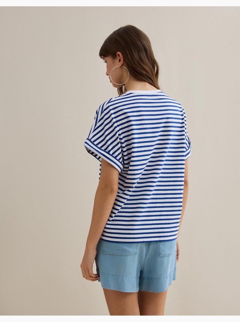 Maglietta a righe, MO Fashion Blu - Kiabi