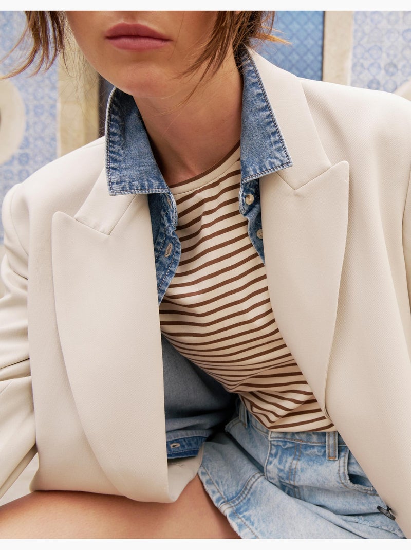 Maglietta a righe, mo fashion Marrone - Kiabi