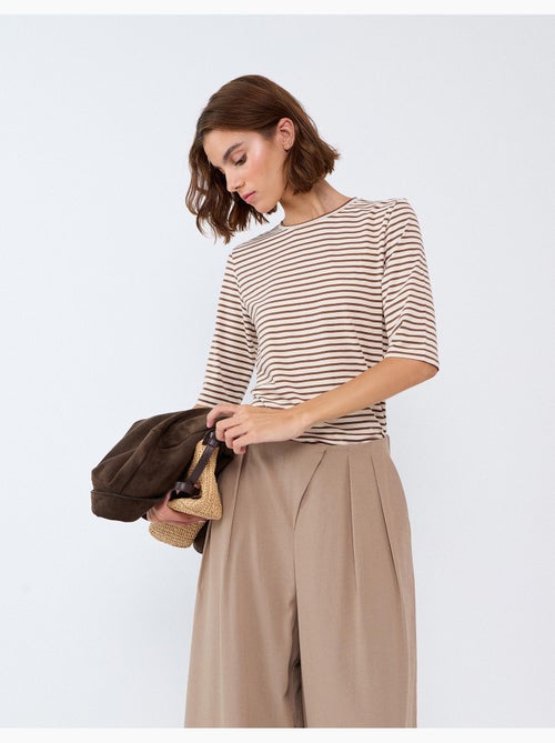 Maglietta a righe, mo fashion - Kiabi Maglietta a righe, mo fashion - Kiabi