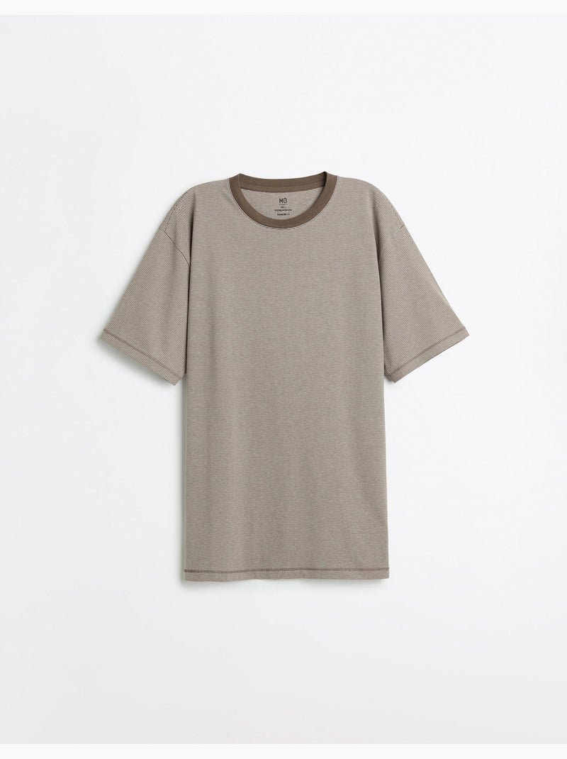 Maglietta a righe, MO Fashion Marrone - Kiabi