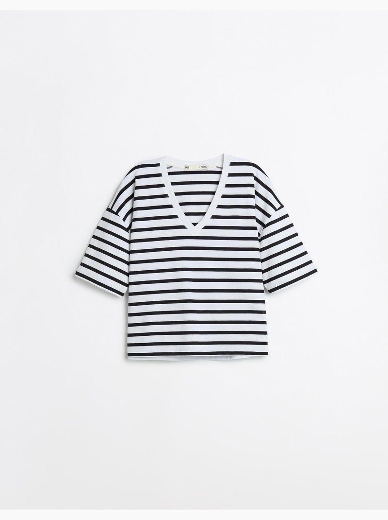 Maglietta a righe, MO Fashion Nero - Kiabi