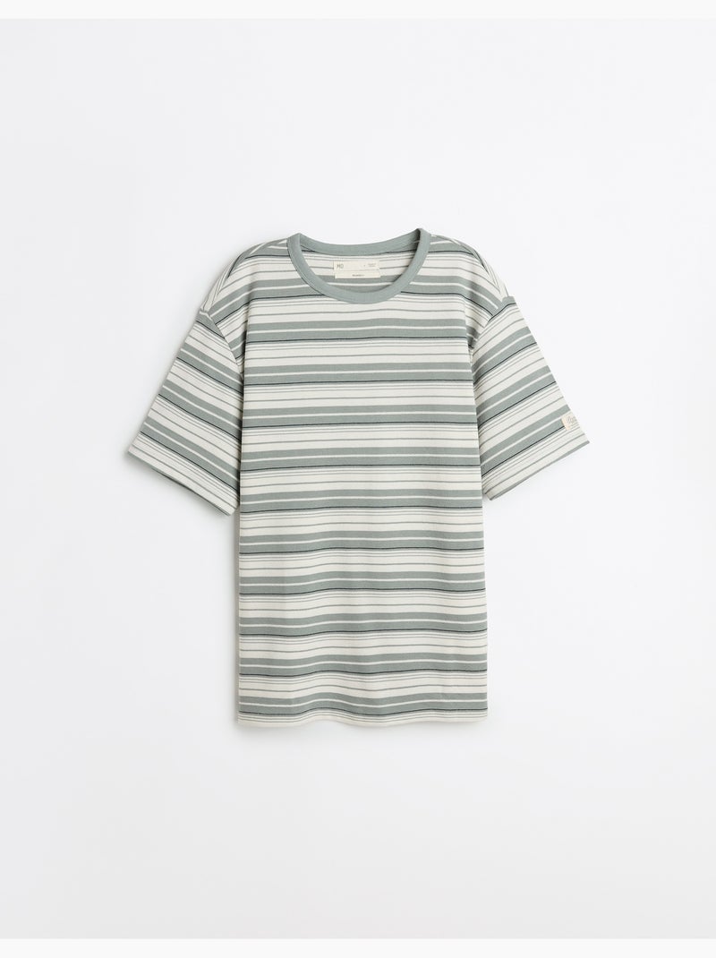 Maglietta a righe, MO Fashion Verde - Kiabi