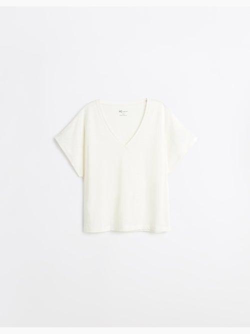 Maglietta a scollo a V, MO Fashion - Kiabi