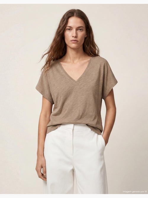 Maglietta a scollo a V, MO Fashion - Kiabi