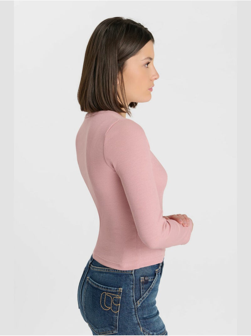 Maglietta alinegi Rosa - Kiabi