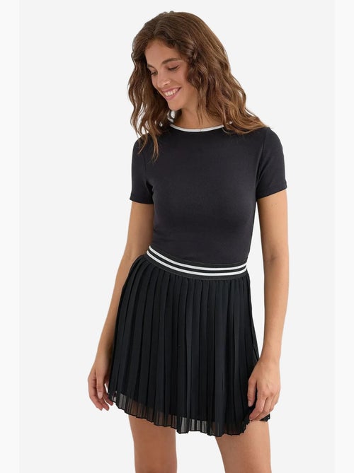 Maglietta basic in jersey con schiena scoperta hiccup - Kiabi Maglietta basic in jersey con schiena scoperta hiccup - Kiabi