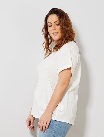 Maglietta basic puro cotone - Kiabi