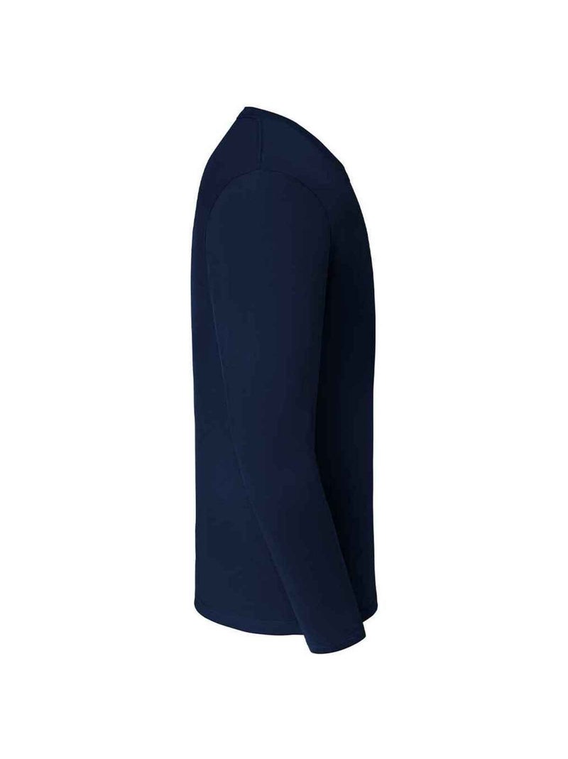 Maglietta classico manica lunga uomo - russell Blu marino - Kiabi