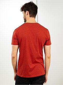 Uomini alti più di 190cm - Maglietta collo a V + 1 m 90 - Kiabi