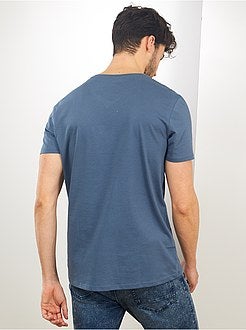 Uomini alti più di 190cm - Maglietta collo a V + 1 m 90 - Kiabi