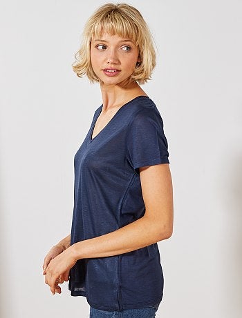 Maglietta collo a V - Kiabi