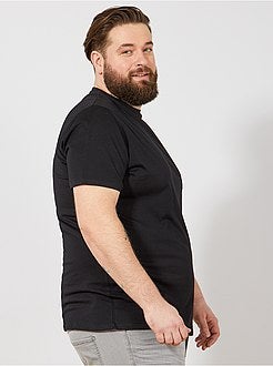 Taglie forti Uomo - Maglietta comfort jersey - Kiabi