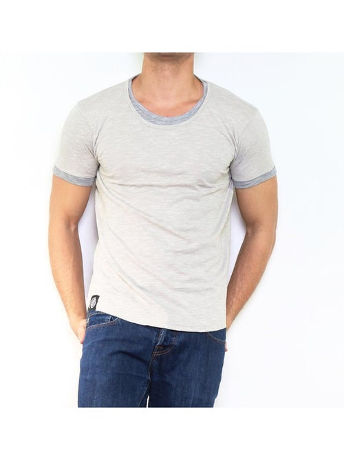 Maglietta con collo rotondo - Kiabi