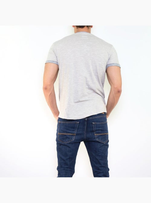 Maglietta con collo rotondo - Kiabi