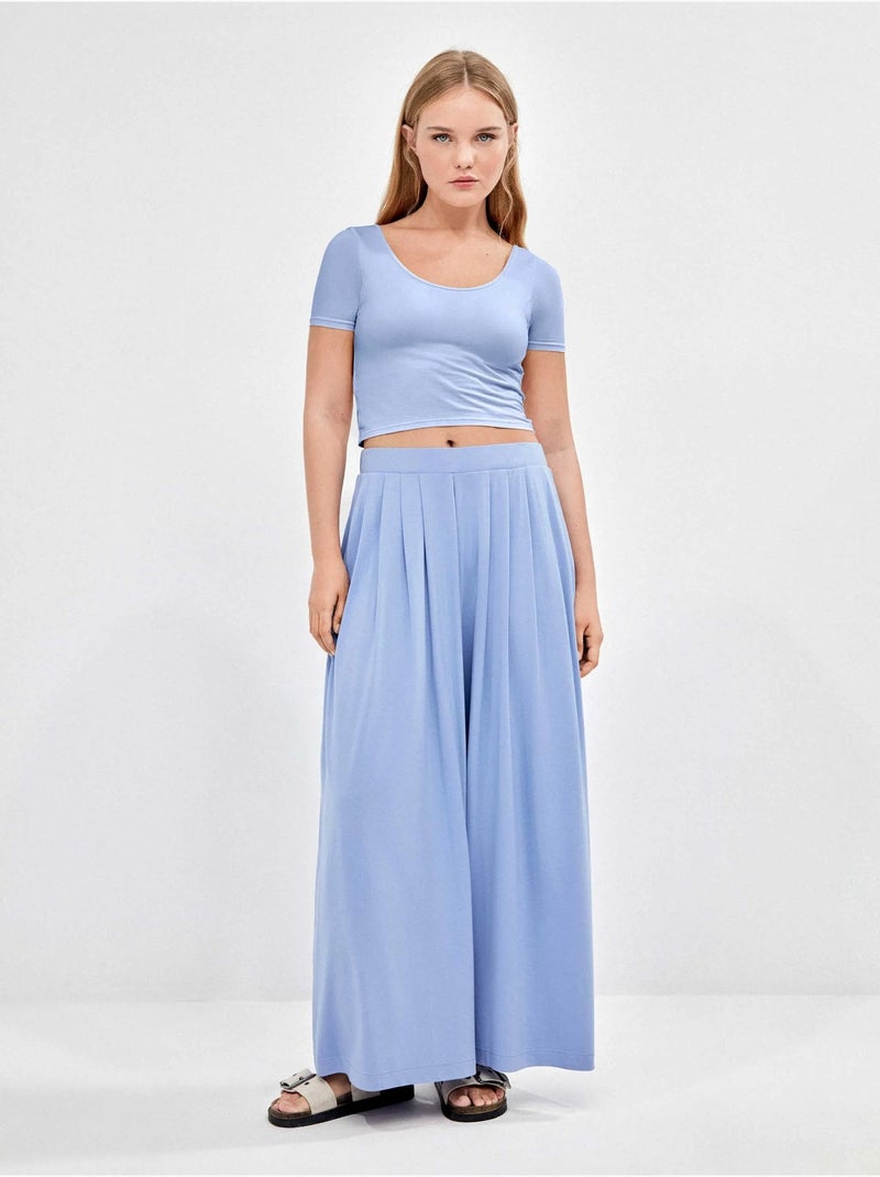 Maglietta con coppa fissa Blu - Kiabi