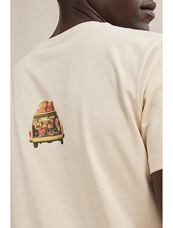 Maglietta con maglia stampata, mo fashion