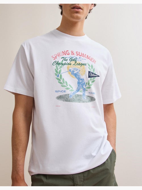 Maglietta con maglia stampata, MO Fashion - Kiabi