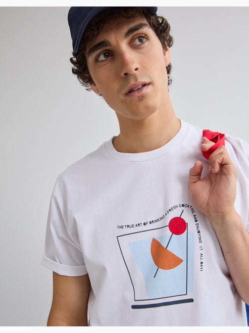 Maglietta con maglia stampata, MO Fashion - Kiabi Maglietta con maglia stampata, MO Fashion - Kiabi