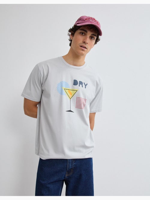 Maglietta con maglia stampata, MO Fashion - Kiabi Maglietta con maglia stampata, MO Fashion - Kiabi