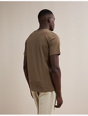 Maglietta con maglia stampata, mo fashion