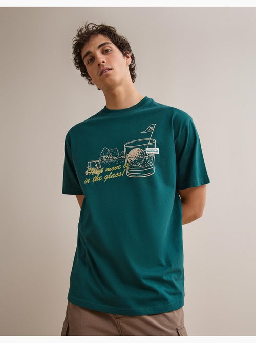 Maglietta con maglia stampata, MO Fashion - Kiabi Maglietta con maglia stampata, MO Fashion - Kiabi