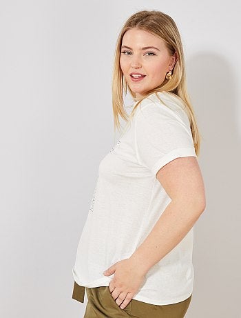 Maglietta con messaggio - Kiabi