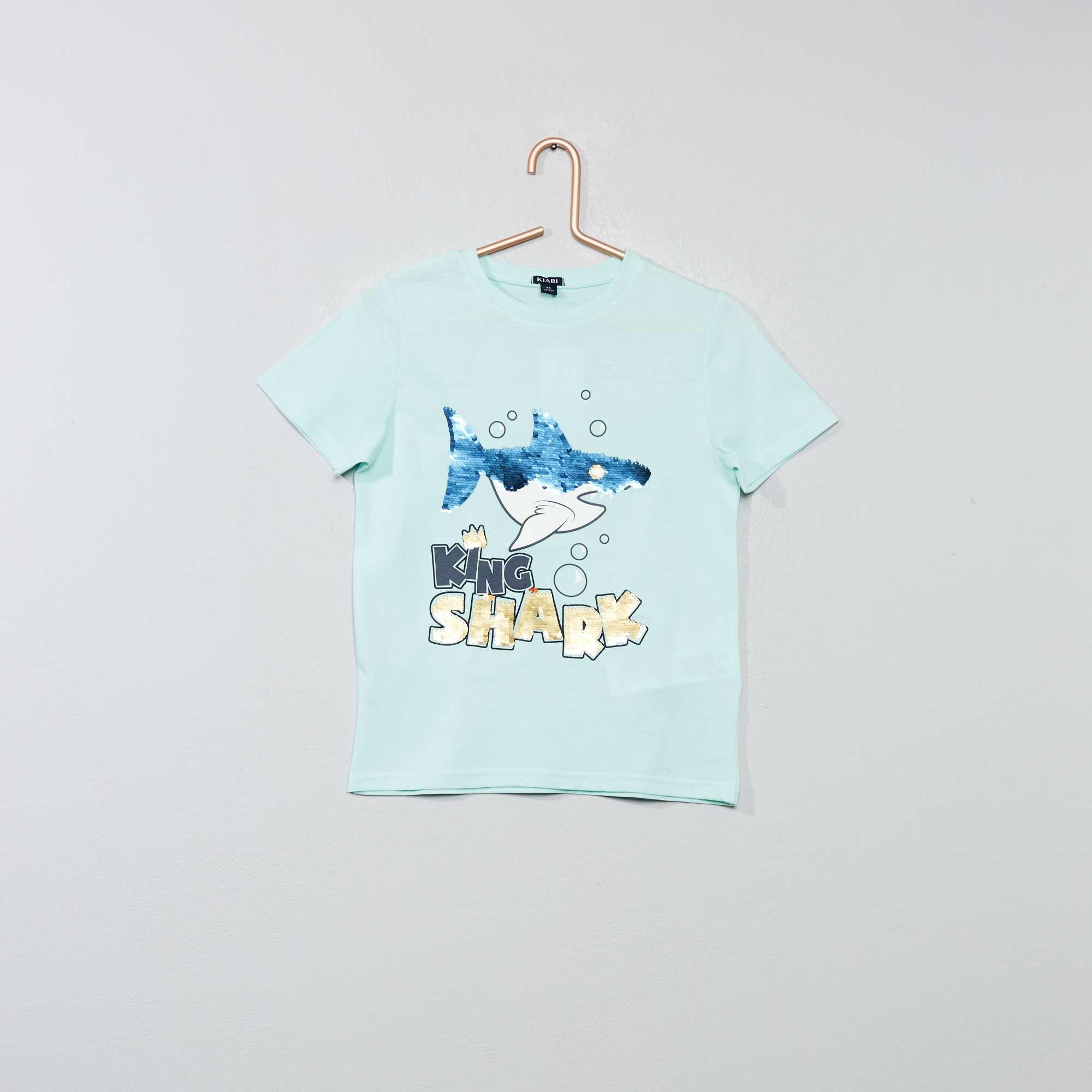 maglietta bambino con paillettes