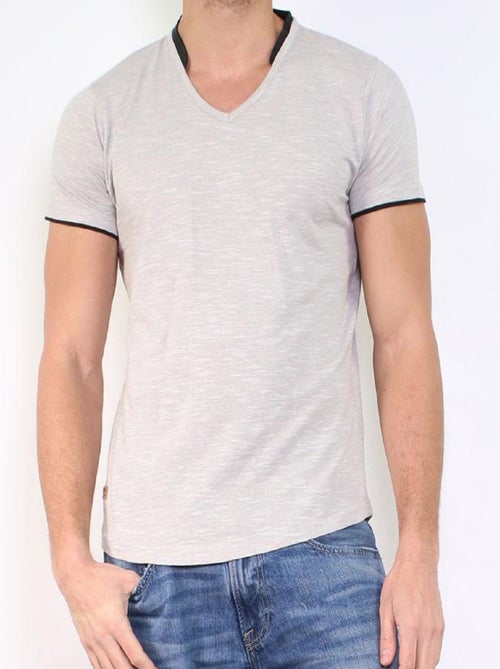 Maglietta con scollo a V - Kiabi