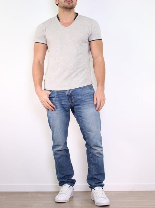 Maglietta con scollo a V - Kiabi