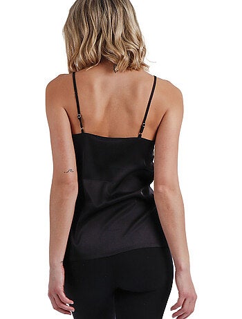 Maglietta con scollo a V in pizzo da donna ADMAS