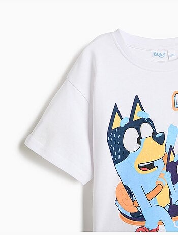 Maglietta con stampa 'bluey', mo fashion