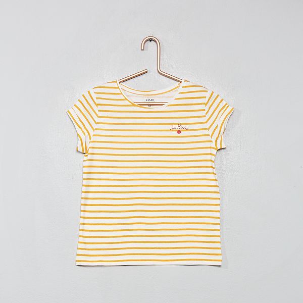 maglietta arancione bambina