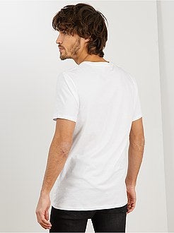 Uomo dalla S alla XXL - Maglietta con stampa 'eco-design' - Kiabi