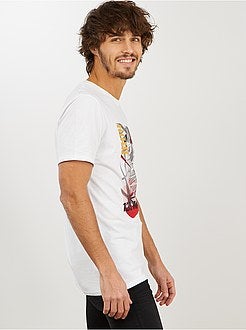 Uomo dalla S alla XXL - Maglietta con stampa 'eco-design' - Kiabi