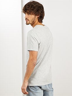 Uomo dalla S alla XXL - Maglietta con stampa 'eco-design' - Kiabi