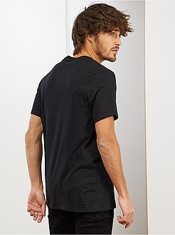 Uomo dalla S alla XXL - Maglietta con stampa 'eco-design' - Kiabi