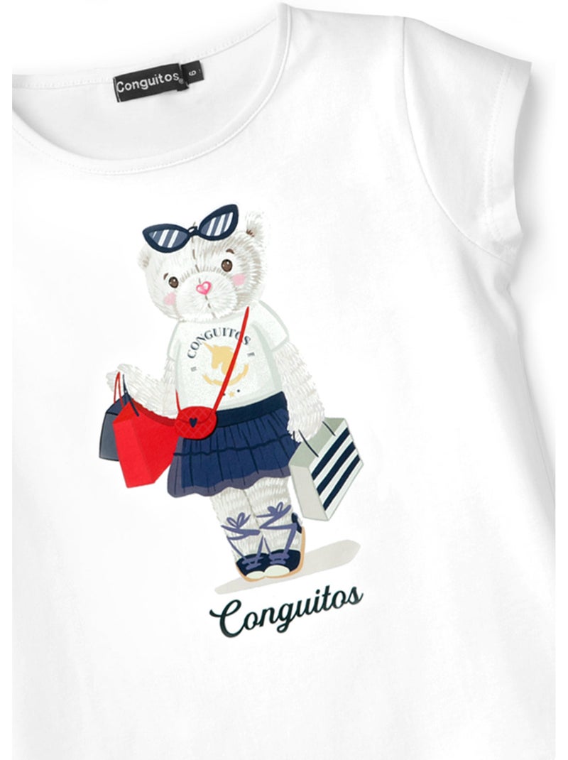 Maglietta conguitos Bianco - Kiabi