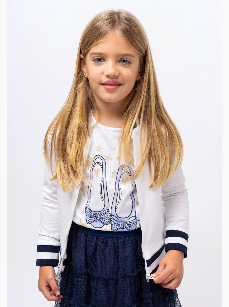 Maglietta conguitos Blu azzurro - Kiabi