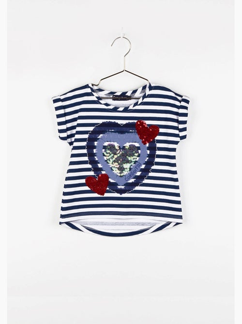 Maglietta conguitos corazones - Kiabi Maglietta conguitos corazones - Kiabi