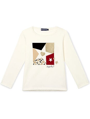 Maglietta conguitos estampado estrella