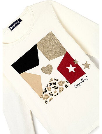 Maglietta conguitos estampado estrella
